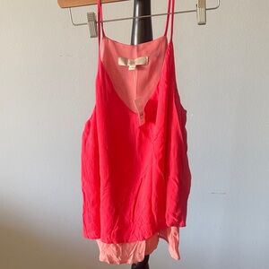 LOFT Vibrant Pink Chemise